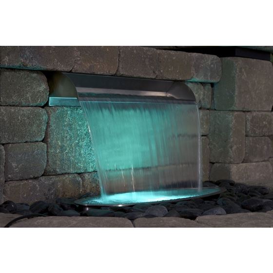 Scupper Waterfall Spillway, Stainless Steel-2