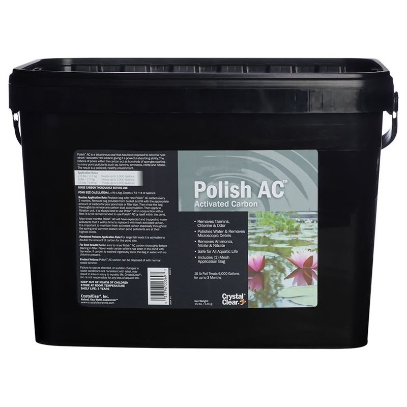 Polish AC, Activated Carbon, 15 lbs