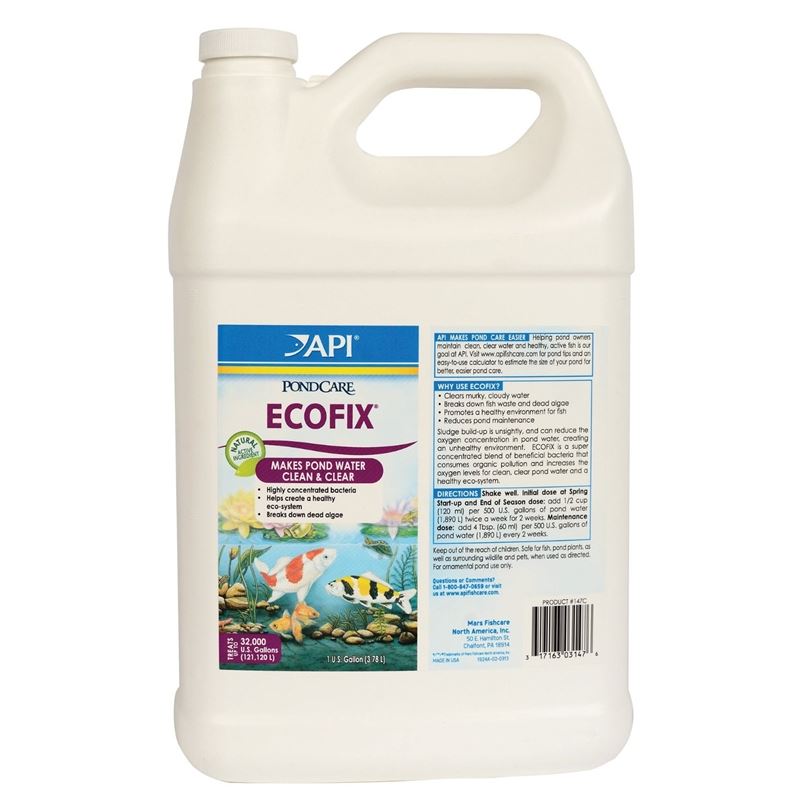 Ecofix Bacterial Pond Clarifier Gallon